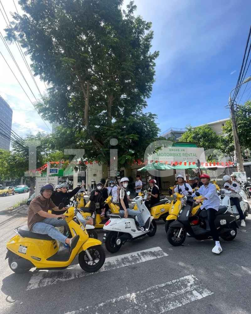 Electric scooter rental Da Nang