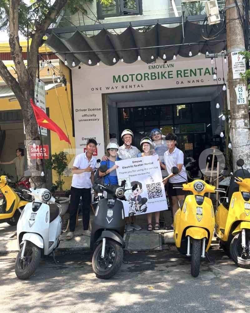 How to rent an electric scooter in Vietnam