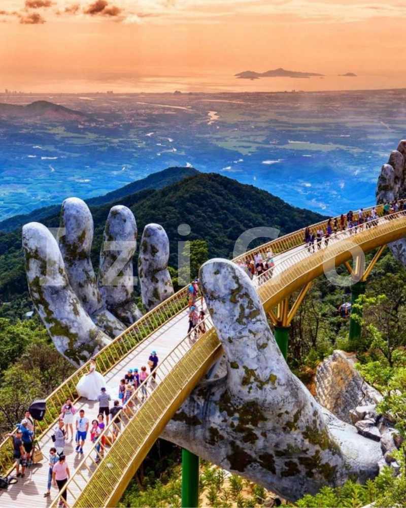 Đến Bà Nà Hills bằng xe điện từ Izigo