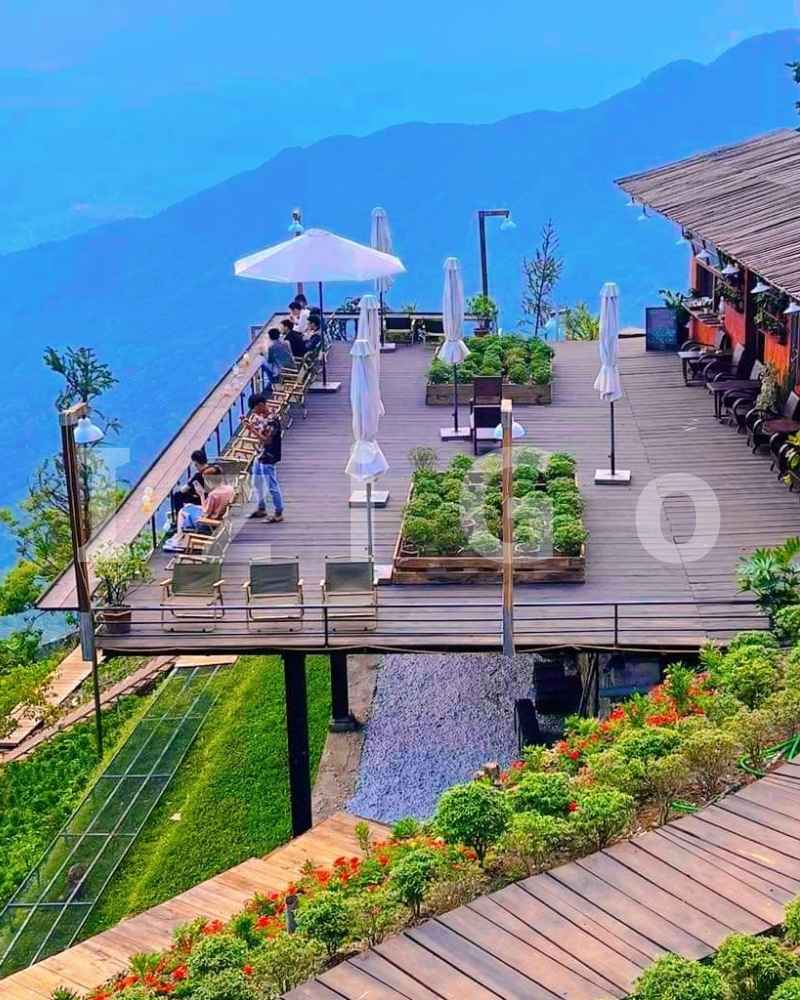 Quán Cafe săn mây ở Tam Đảo