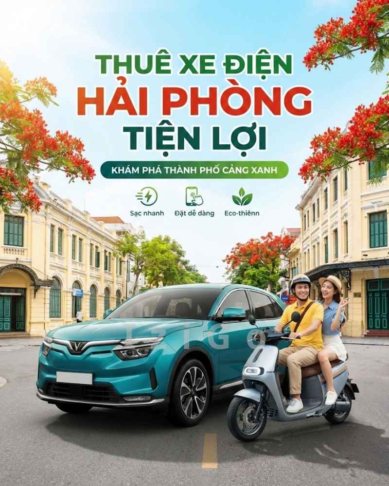 Thuê xe điện Hải Phòng